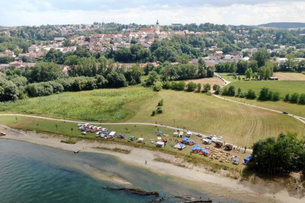 alles aufgebaut, die Besucher können kommen alles aufgebaut, die Besucher können kommen