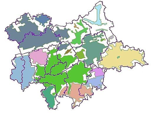 Strukturkarte der öffentlichen Trinkwasserversorgung im Landkreis Dingolfing-Landau